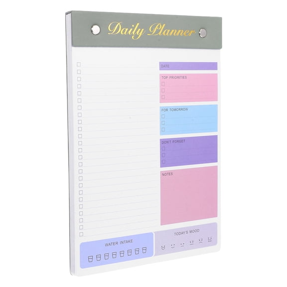 Worgeous Simple Notepad Creative Daily Schedule Planner Notepad for Office and Study Use Blank Notepad Business Notepad Office Paper Pad For Writing
