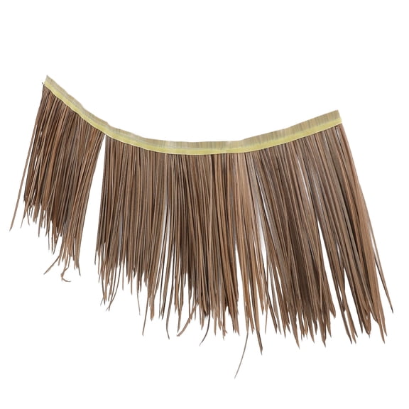 Worgeous Simulation Straw Roof Garden Thatch Roofing Indoor Large Grey
