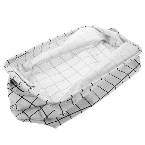 Worgeous Small Fabric Storage Bins Closet Storage Bins For Shelves Cloth For Organizing Closet Organizers Fabric Basket Shelf Organizer Bins White