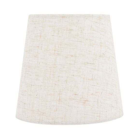 FONDOTIN Ivory Drum Lamp Shade Fabric Lamp Cover Suitable for Desktop Floor and Ceiling Lamps