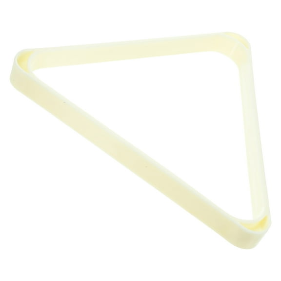 Worgeous Snooker Pool Triangle with Billiard Balls and Racks White for Men Women 1Pack