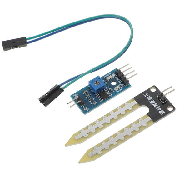 Raindrops Soil Testing Kit Plastic with Adjustable Sensitivity for Gardeners 1 Set 4.7x2.4x0.8in
