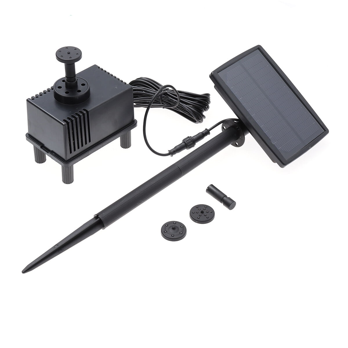 Solar Water Panel Power Fountain Pump Kit Pool Garden Pond Watering Submersible - Foto 11