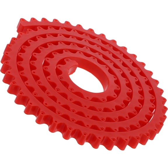 Worgeous Special Shape Template Woodworking Shape Finder 200.00X1.60X1.40CM Red