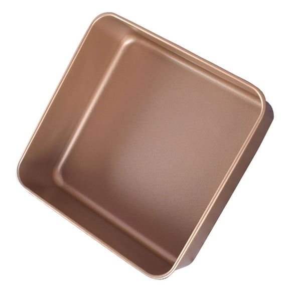 SEWCHICS Square Cake Pan Chocolate 1Pack 7.07X7.07X2.95in