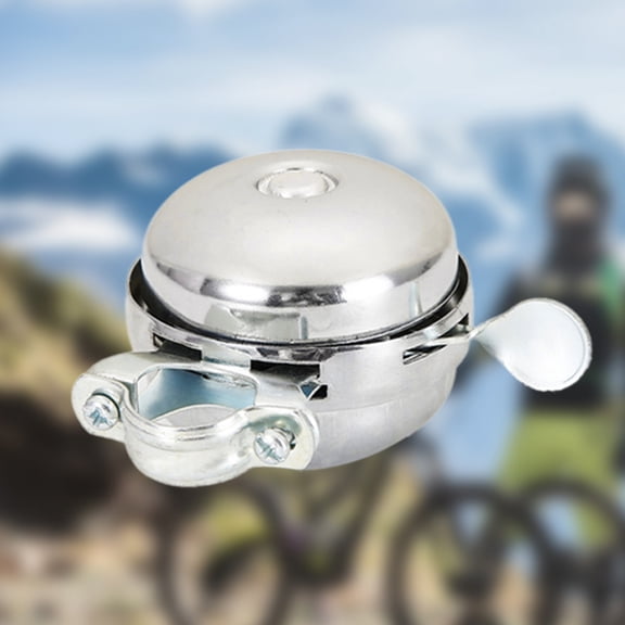 RENACLIPY Retro Round Bike Bell with Loud Sound for Safety Alert, Easy to Install, Finish, 1 Set