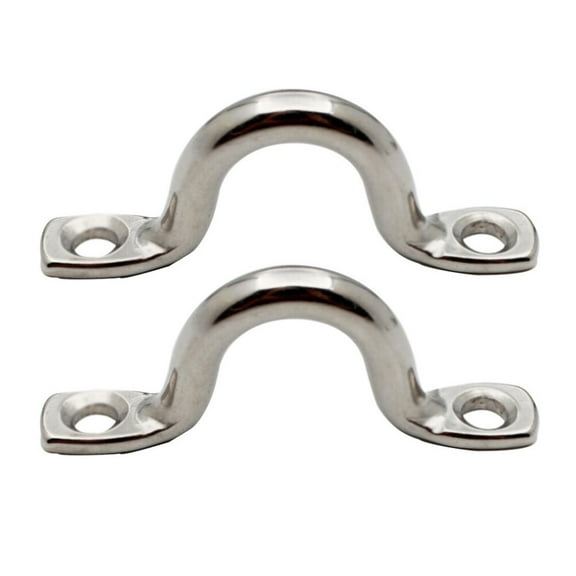 Worgeous Stainless Steel Boat Handles with Durable Quality for Marine Use Silver 4mm