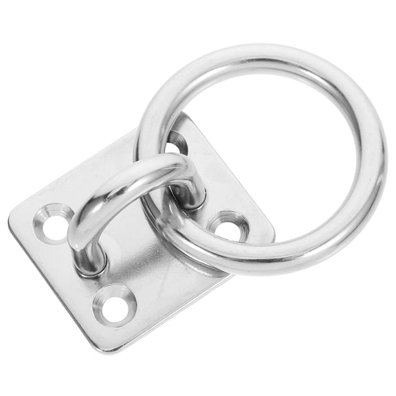 Worgeous Stainless Steel Eye Plate 6X4.8X4.1CM Silver
