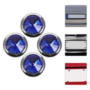 RENACLIPY License Plate Bolt Set - Multi-Purpose Fasteners for Secure and Easy Vehicle License Plate Installation