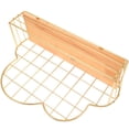 thumbnail image 1 of Worgeous Metal Wall Shelf Decorative Storage Solution Iron for Renters in Kitchen 1 Set, 1 of 8