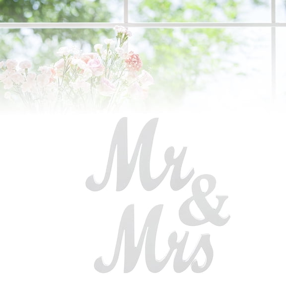 Worgeous Sweetheart Table Sign Blessed Decor Couples Wedding Decorations Banquet White