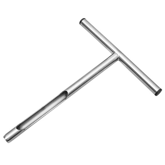 Worgeous T Handle Soil Sampler Probe Handle Soil Test Tool Stainless Steel Soil Probe for Soil Sampling