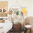 thumbnail image 1 of Worgeous  Tassel Wind Chimes Hanging Decor Decoration Style Baby Beige, 1 of 8