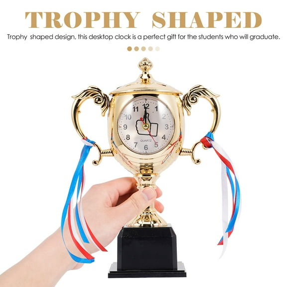 Worgeous Teens Trophy Alarm Clock Model Graduation Present