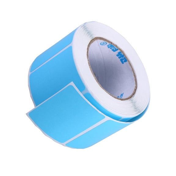 Worgeous Thermal Shipping Labels Colored Adhesive Blue Stickers Office