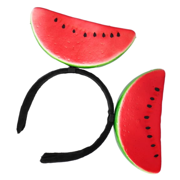 Worgeous  Three-dimensional Watermelon Headband Headbands Hair Accessories for Girls Miss Child Red