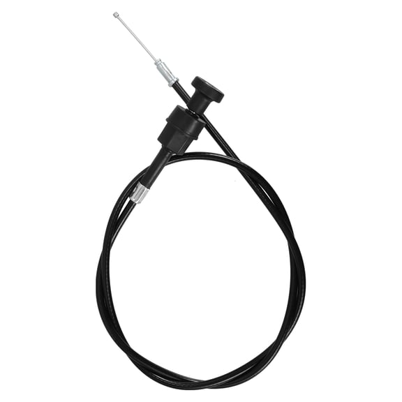 Worgeous Throttle Choke Cable Control Throttle Cable for Dirt Bike Black ABS 1Set