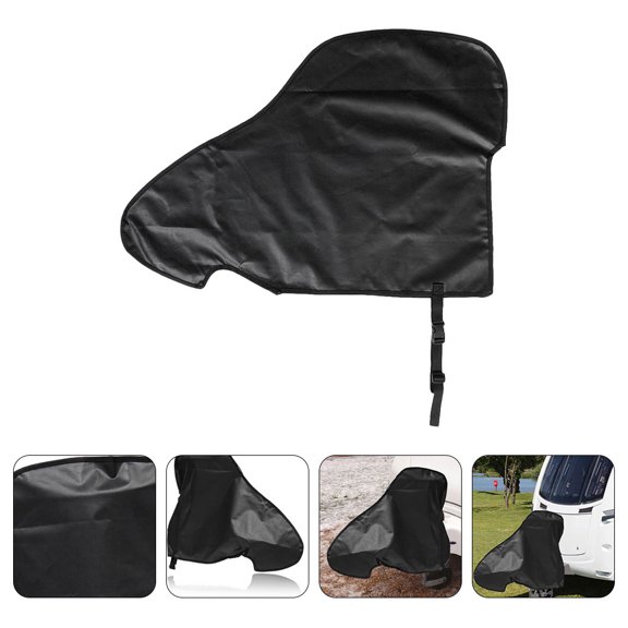 Phenofice Compact Design Hitch Cover Cap Tow Hitch Cover Black 1Pack