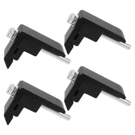Worgeous Truck Bed Cover Clamps Heavy Duty Aluminum Mounting Clamps Camper Shell Utility Track System Mounting Clamps Topper Hardware