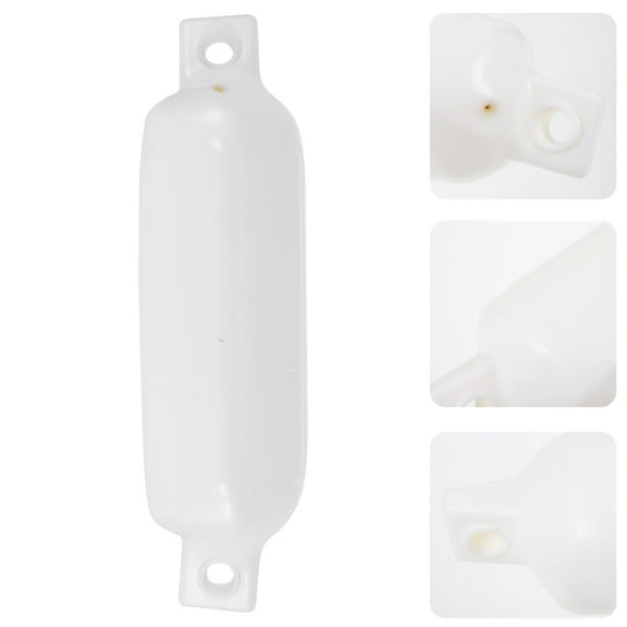 Worgeous Bumpers for Boats Hull Protection PVC White 1Pcs