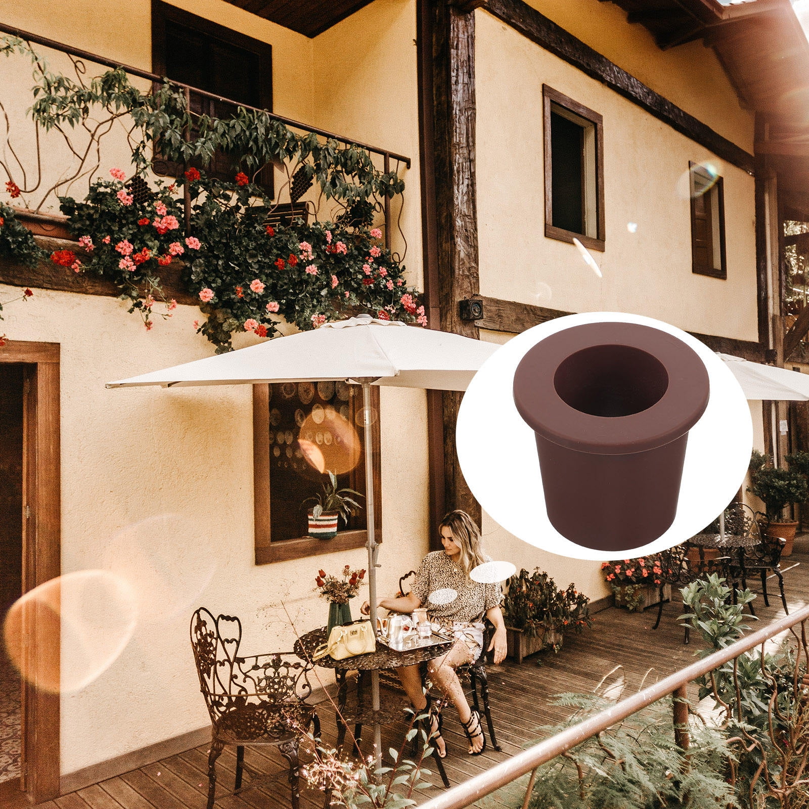 Phenofice umbrellas for patio Patio Yard Beach Table Umbrella Plug ...
