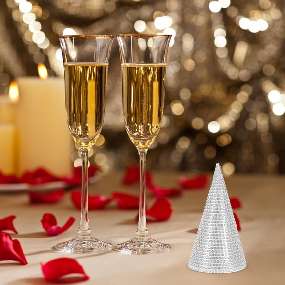 WHAMVOX Unicorn Horn DIY Crafts for Girls with Silver Plastic Charm Ideal for Home Decor and Parties 3D Foam Accessories