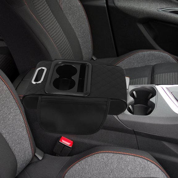 COSMOBETTY Daily Car Armrest Box Pad Black 1Pcs