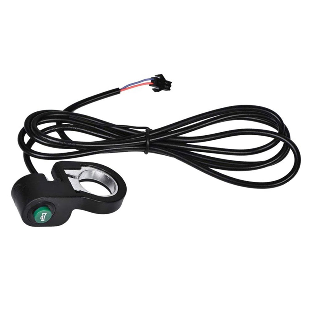 Worgeous Universal Motorbike Horn Button for Handlebar Black ABS Great for Scooter Use 2.5x2.5cm