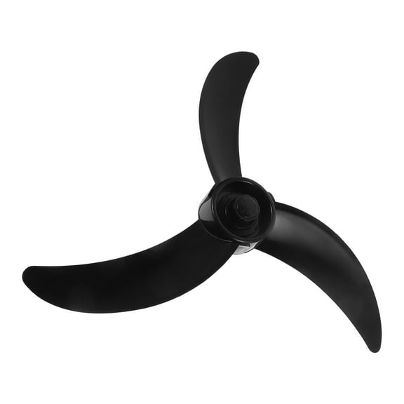 Worgeous Universal Plastic 3 Leaves Fan Leaves Set 18 Inch Replacement Fan Leaves Electric Fan Leaves For Table Standing Pedestal Fan Black