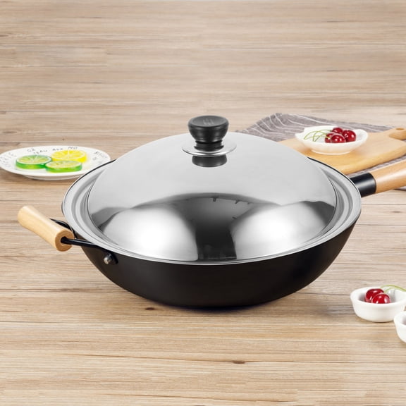 Worgeous Universal Pot Lid Silver Round Sealed Cooking for Pots and Pans 1Pcs