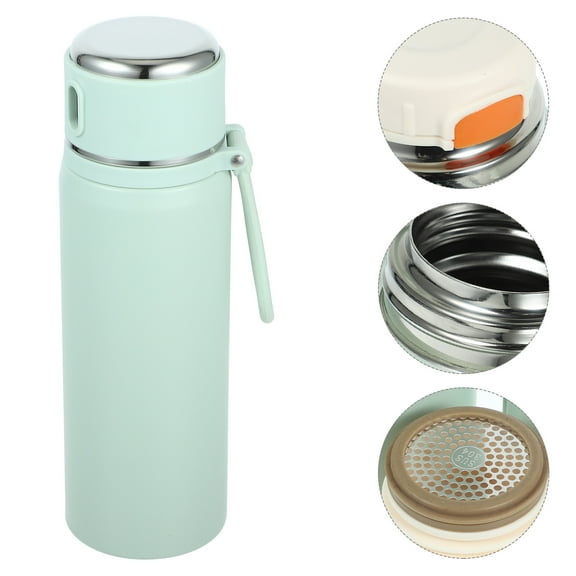 Worgeous Reusable Bottle Vacuum Thermal Bottle Stainless Steel Families Office 1Pcs
