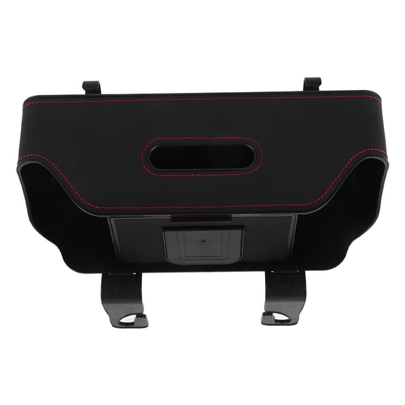 Worgeous Vehicle-mounted Storage Rear Seat Organizer Back Office Black