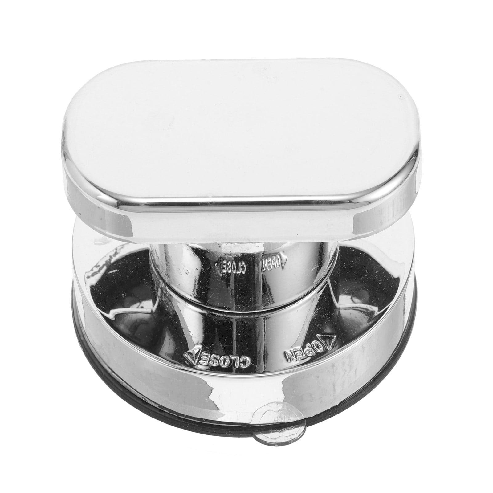 FURNIWARE 10 Pack Chrome Cabinet Knobs, Vertical Lines Design, Silver