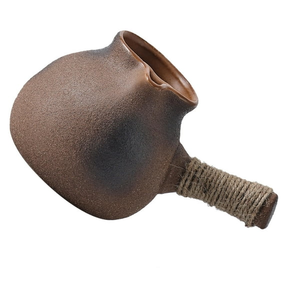 Worgeous Vintage Tea Kettle and Clay Coffee Maker Suitable for Camping and Kitchen Portable Teapot and Coffee Warmer Pot for Household Use