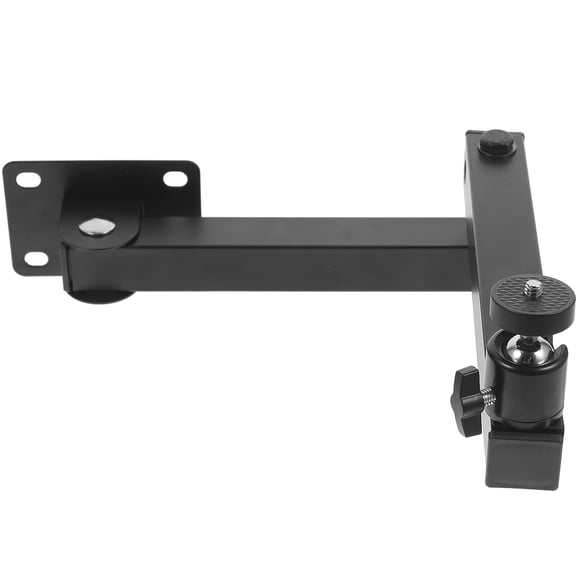 Worgeous Wall Mount Router Holder Storage Rack for Electric Devices and Automobile Phones, Black