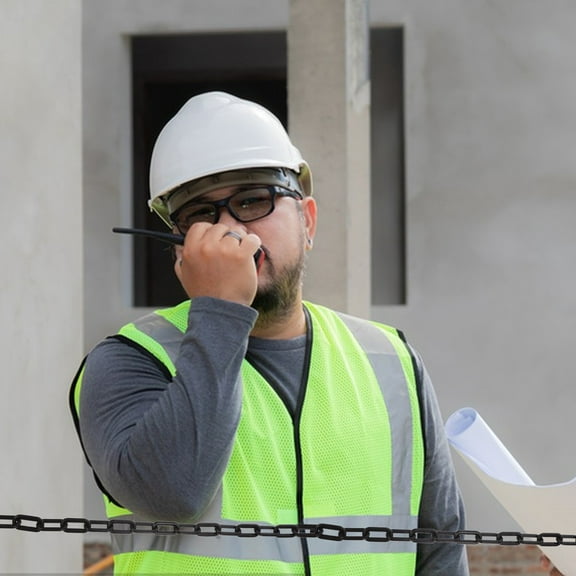 Worgeous Warning Chain Garages Driveway Safety Barriers Travel Black