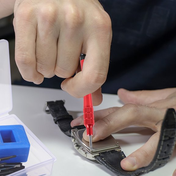 SEWCHICS Small Watch Screwdriver 1Set Case Disassembly Watch Maintenance Kit