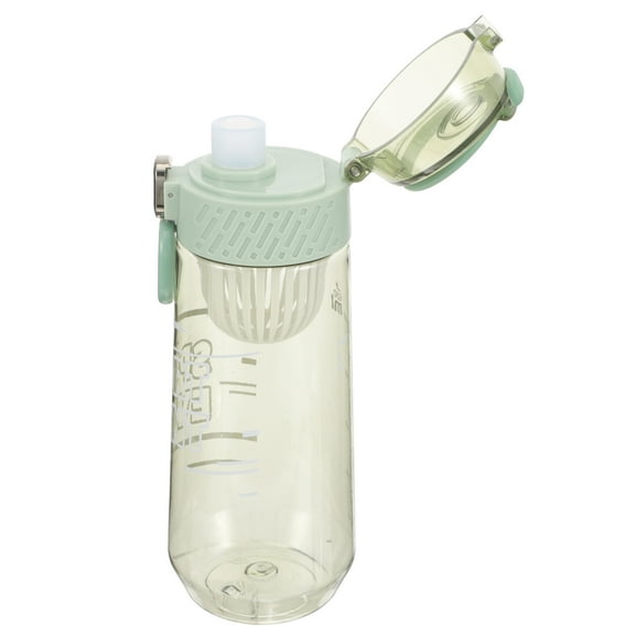 Worgeous Water Glasses 650ml) Drinking Jug Travel 21.5x7.5cm Light Green
