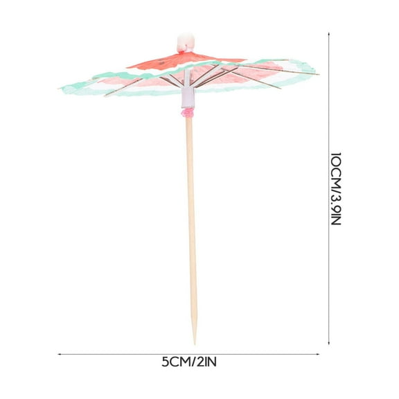 Worgeous Watermelon Red Plastic Cocktail Picks for Decor Perfect for Parties and Holidays 100pcs