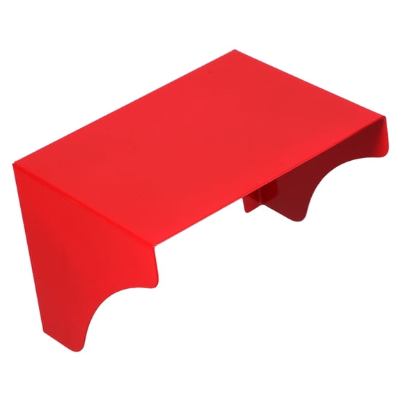 SEWCHICS Red Stainless Steel Wall Mounted Waterproof Protective Cover 1Pack 5.1x3.9x3.5in