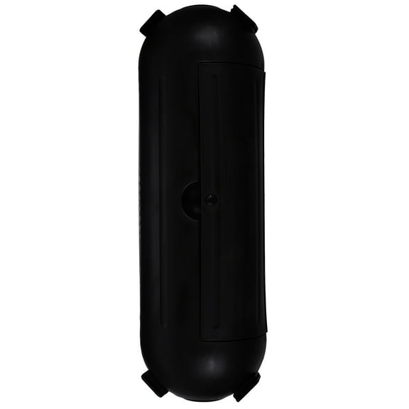 Worgeous Rectangular Weatherproof Extension Cord Cover Black 1Set