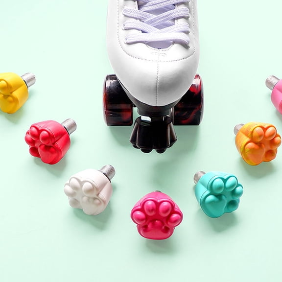 Worgeous White Alien Plug for Roller Premium Rubber Material and Mute Effect 2Pcs