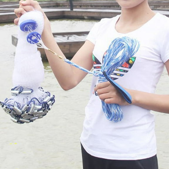 CIMAXIC bait casting net Cast Net Monofilament Fishing Equipment Outdoor Activities 1Pack