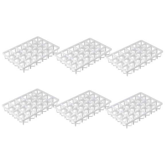 SWETRACE Germination Tray Growing Cup White Plastic 6Pcs