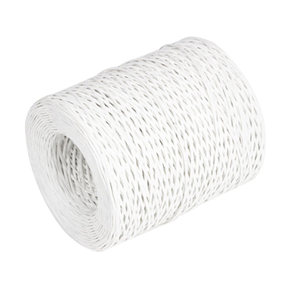 RENACLIPY Rustic Wire Floral Bind Wire Synthetic Material White 1 Roll Easy to Bend