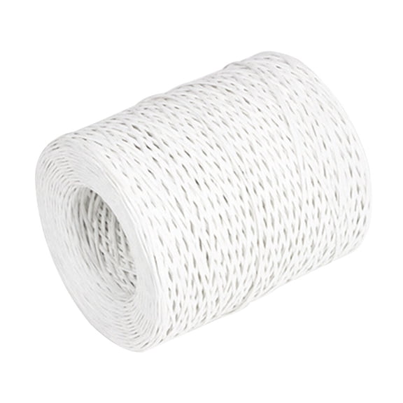 RENACLIPY Rustic Wire Floral Bind Wire Synthetic Material White 1 Roll Easy to Bend