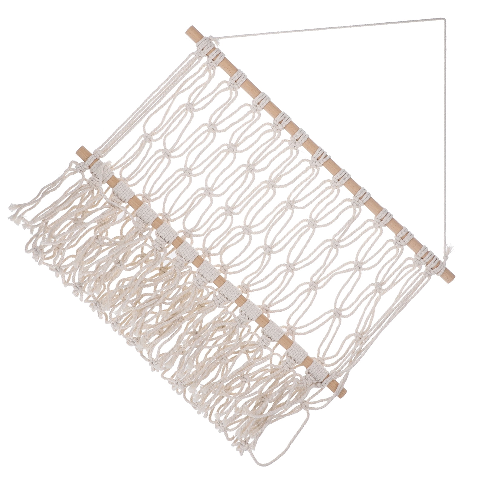 Worgeous Wicker Basket Kids Woven Rack Cotton Rope Wall Hanging ...