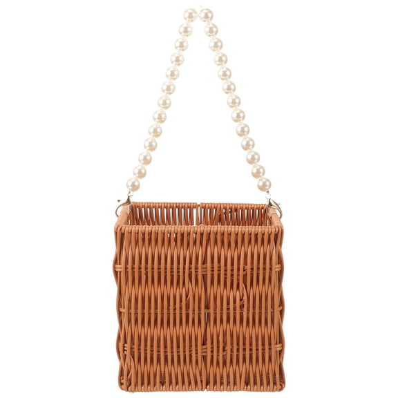 Worgeous Wicker Basket Wedding Ceremony Decorations Rustic Flower Planter Woven