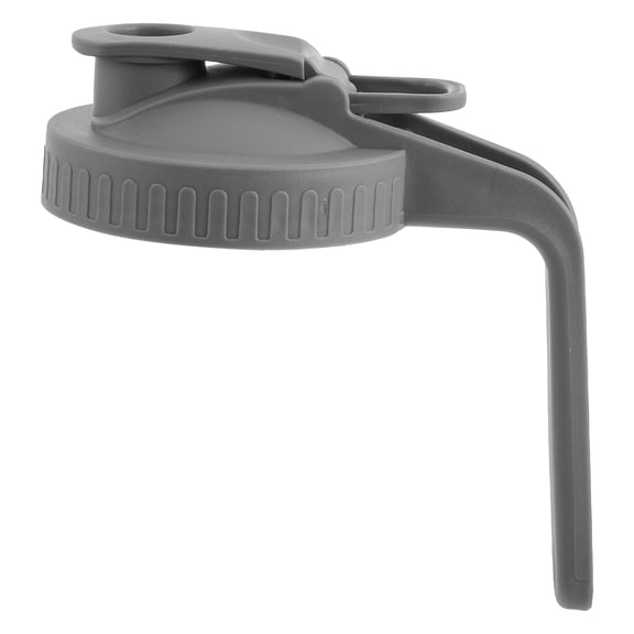 WHAMVOX Grey Wide Mouth Jar Lids for Convenient Pouring and Freshness 86 mm Plastic Design