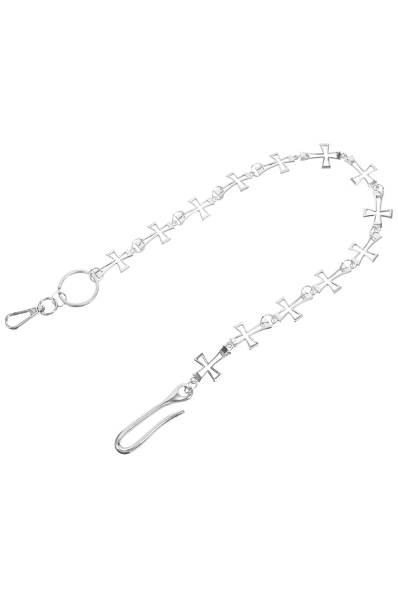 Women's Metal Cross Dark Handsome Personality Hip-Hop Exquisite Pants Chain